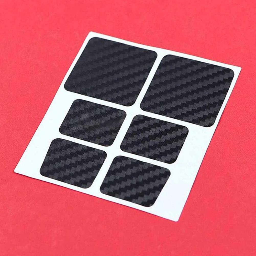 Console Gaming Steam - Trackpad-Schutzfolie 6-teiliges Touchpad-Schutzaufkleber-Set Wasserdichte PVC-Trackpad-Skins Strukturierte