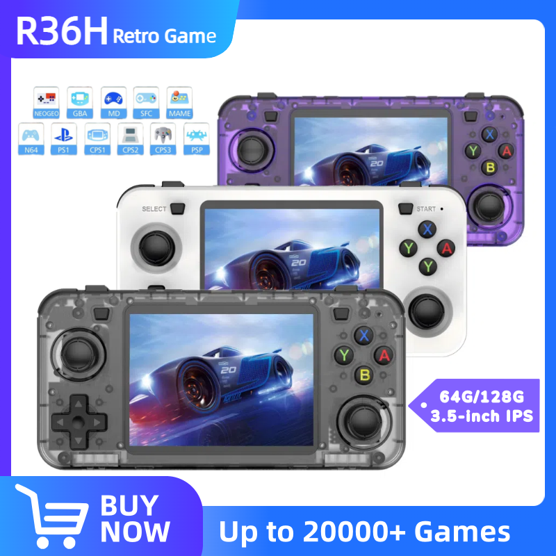 Gaming Console Handheld Retro - R36H Retro Handheld Videospielkonsole Linux System