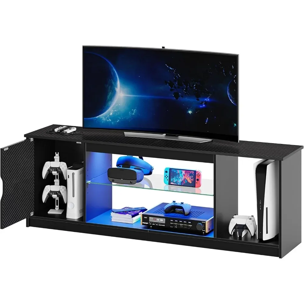 Gaming Console Room - Bestier Led Entertainment Center für PS5,