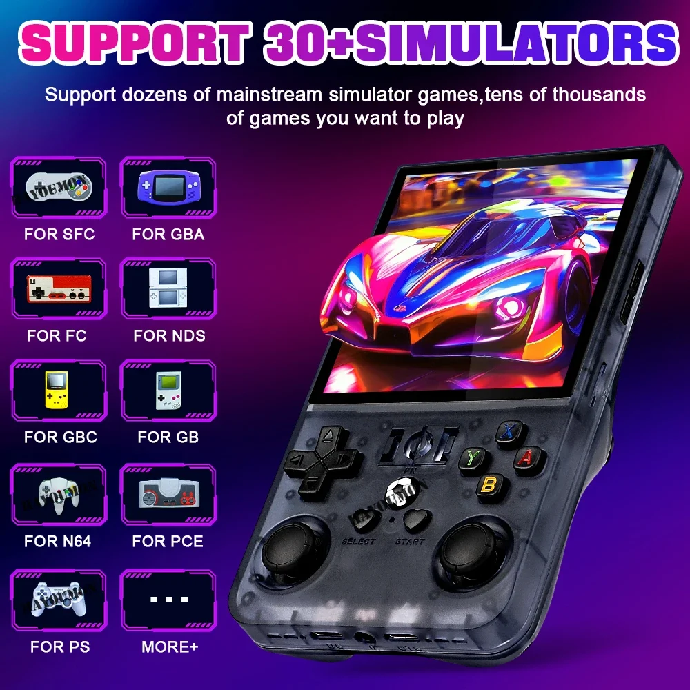 Gaming Console Handheld Android - NEUE R36MAX Tragbare Retro-Spielkonsole 4