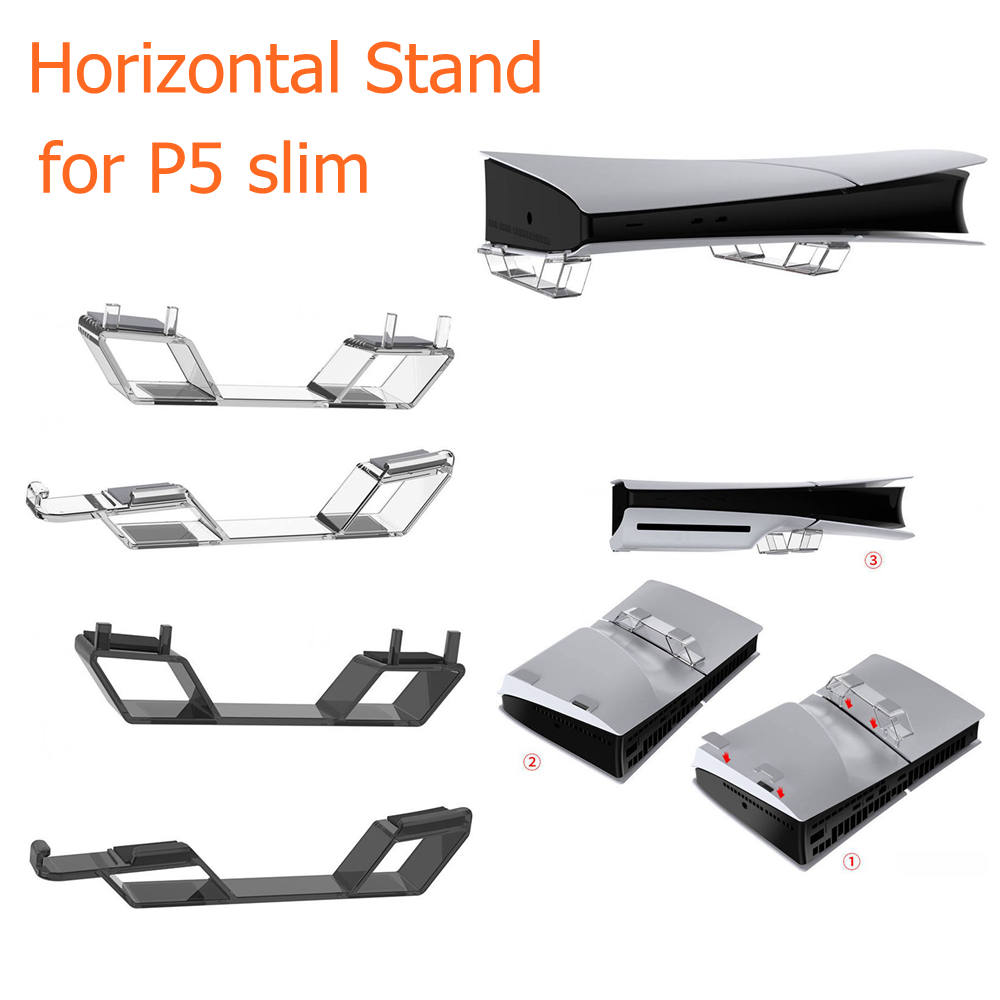 Gaming Console Sony - Horizontaler Ständer für PS5 Slim Digital/Disc-Spielekonsolenhalter