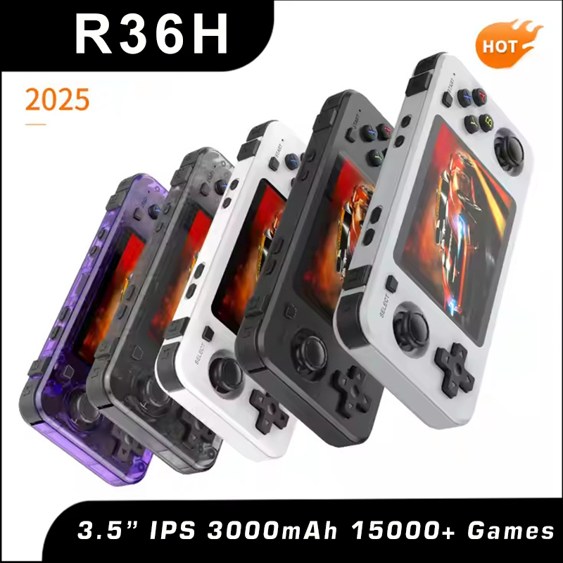 Gaming Console Handheld Retro - Neue R36H Retro Handheld Konsole Open-Source