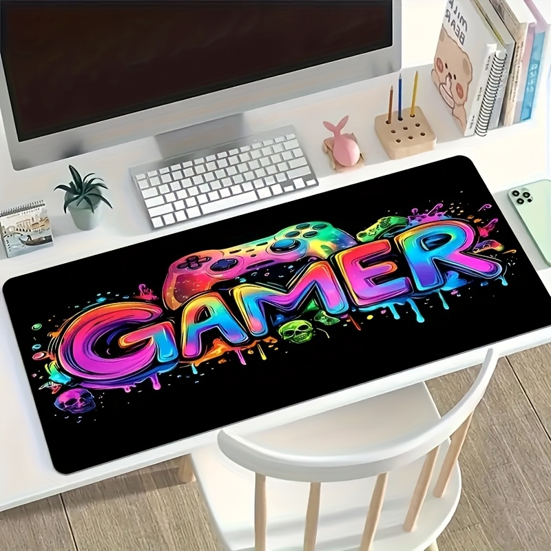 Gaming Console Room - VIKAMA E-Sports Bunte Spielkonsole Bedruckte Gaming-Mausunterlage