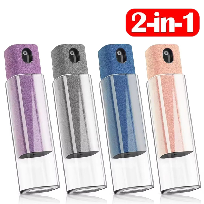 Pc Gaming Handheld Console - 2-in-1-Bildschirmreiniger-Spray-Set, tragbare Bildschirmreinigungswerkzeuge, Mikrofasertuch für Apple