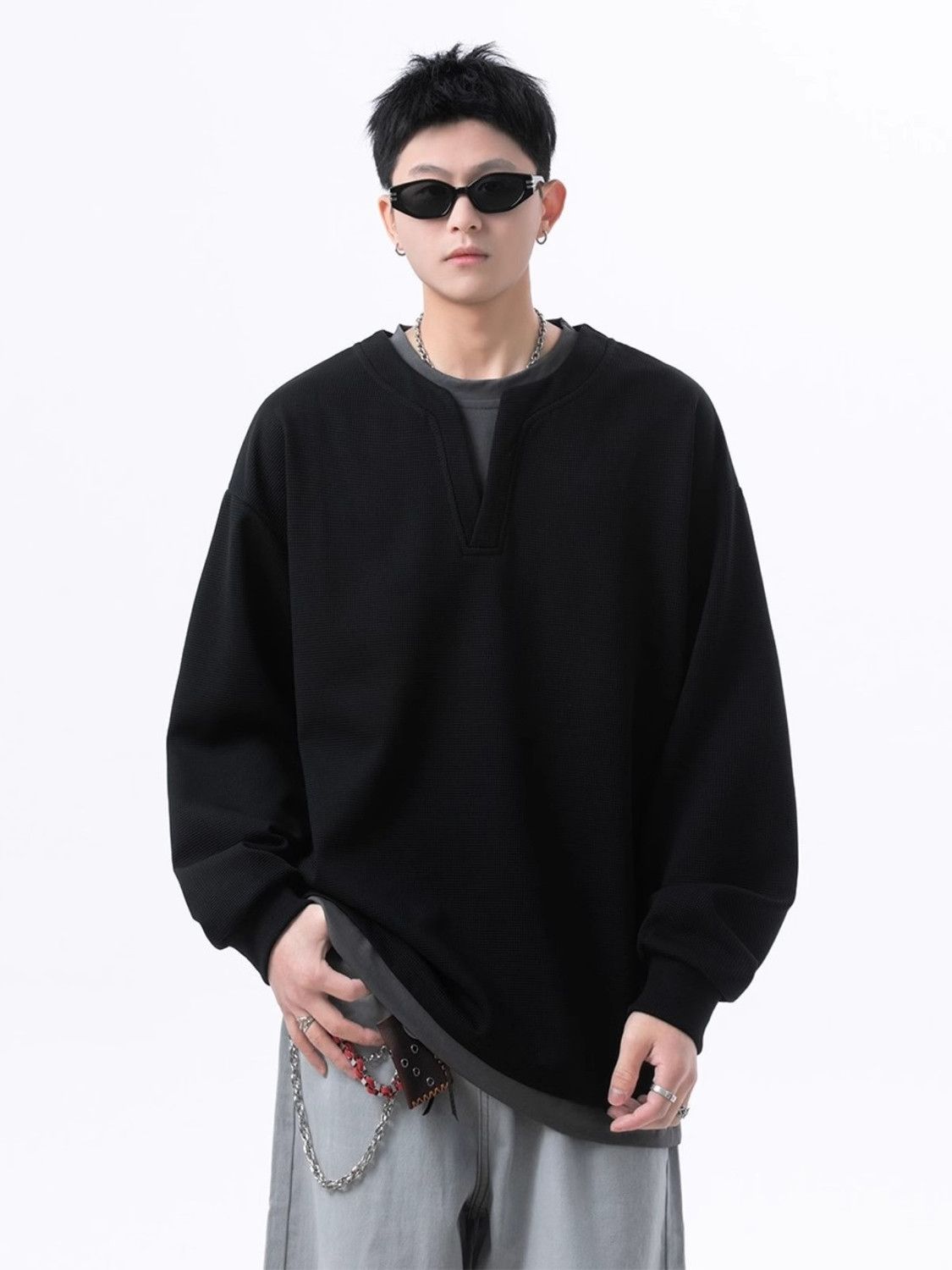Herren-Kapuzenpullover ohne Ka – Gaming Console Letters Bewertung und Preis