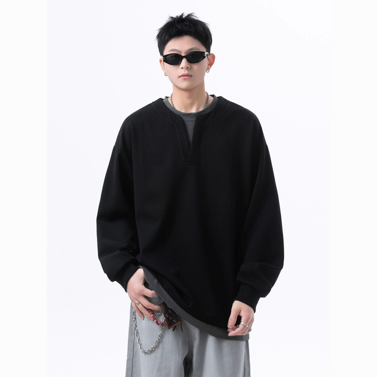 Herren-Kapuzenpullover ohne Ka – Gaming Console Letters Bewertung und Preis