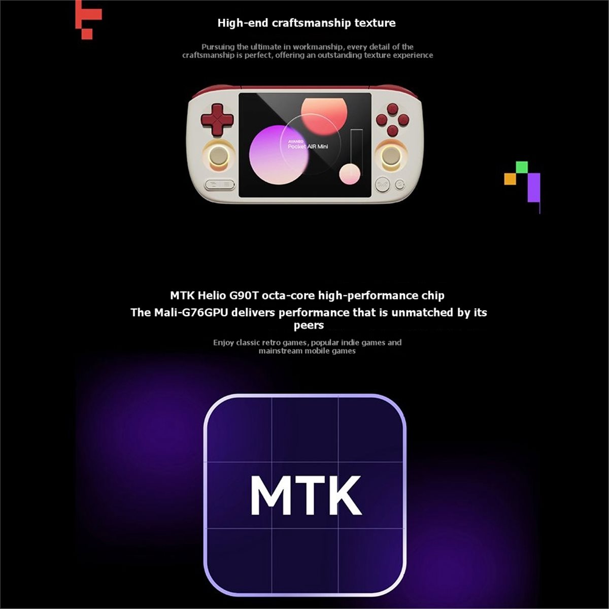 ■ ★ Neu eingetroffen: Modische – Gaming Console Handheld Android Bewertung und Preis