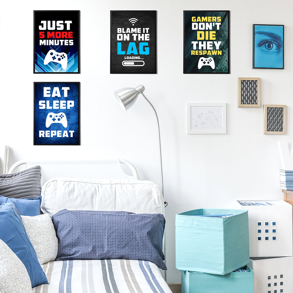 Gaming Zitate Kunst Malerei Ko – Gaming Console Room Bewertung und Preis