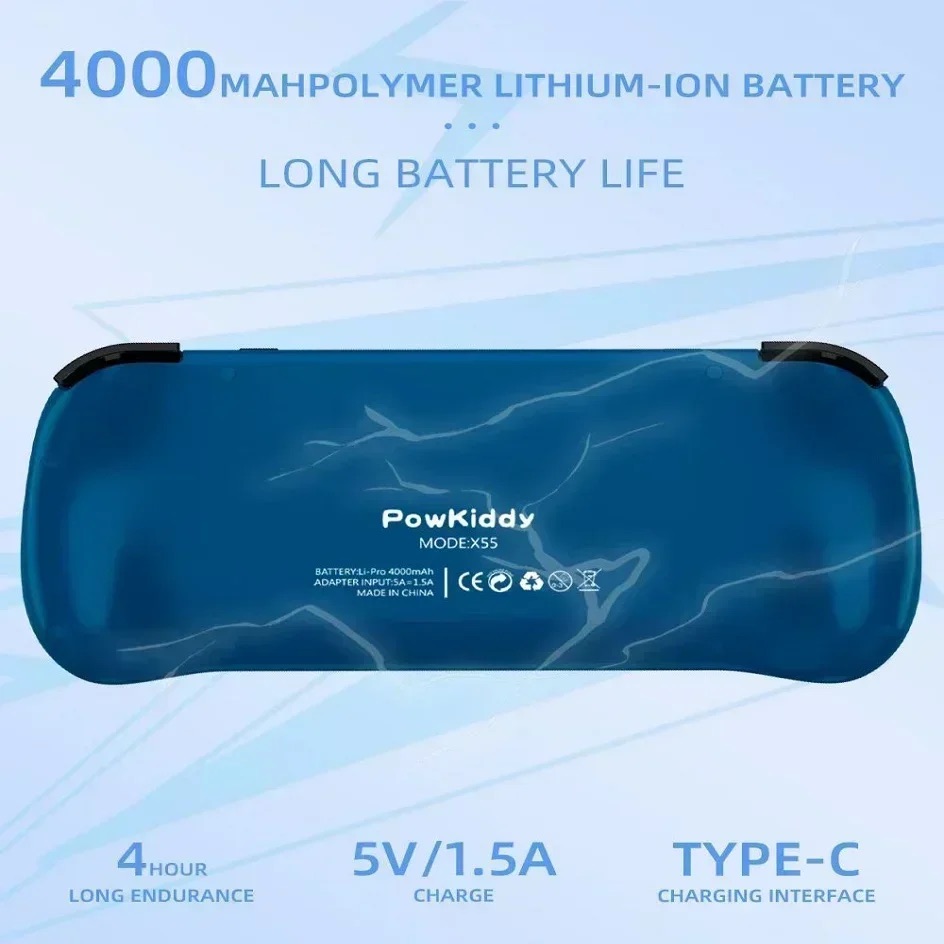 POWKIDDY X55 Handheld-Spielkon – Gaming Console Handheld Android Bewertung und Preis