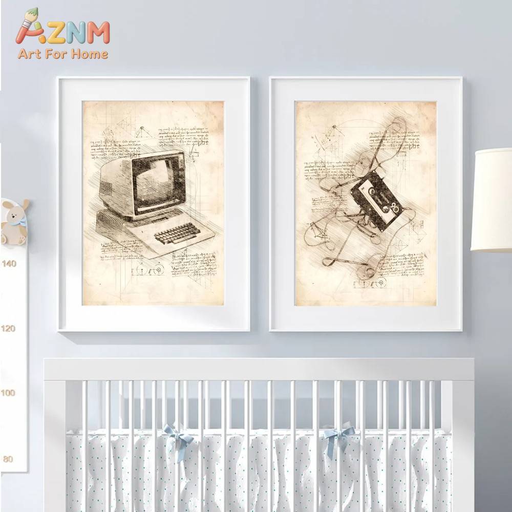 AZNM Vintage Spielkonsolen-Ski – Gaming Console Room Bewertung und Preis
