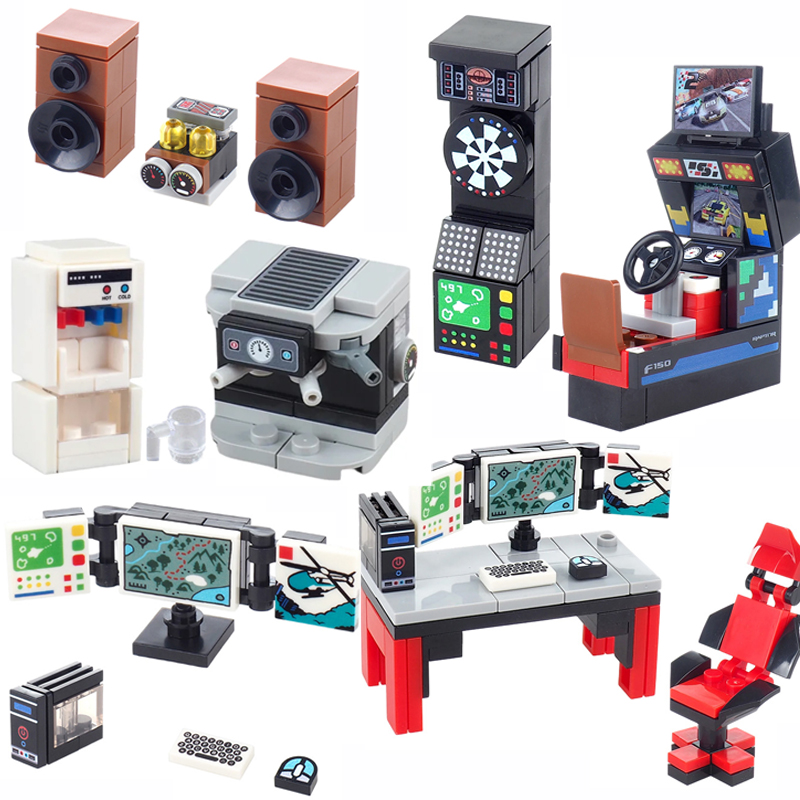 MOC Stadt Straße Szene Baustei – Gaming Console Lego Bewertung und Preis