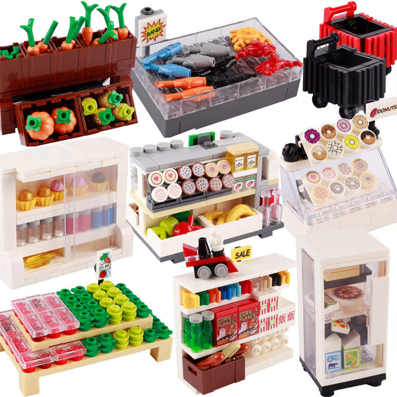 MOC Stadt Straße Szene Baustei – Gaming Console Lego Bewertung und Preis