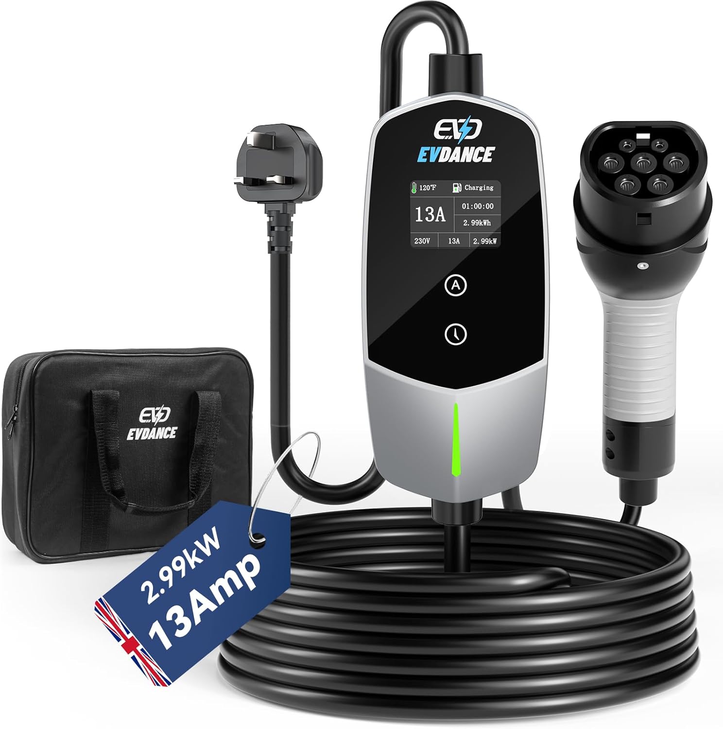 EVDANCE Tragbares EV-Ladegerät – Pc Gaming Handheld Console Bewertung und Preis