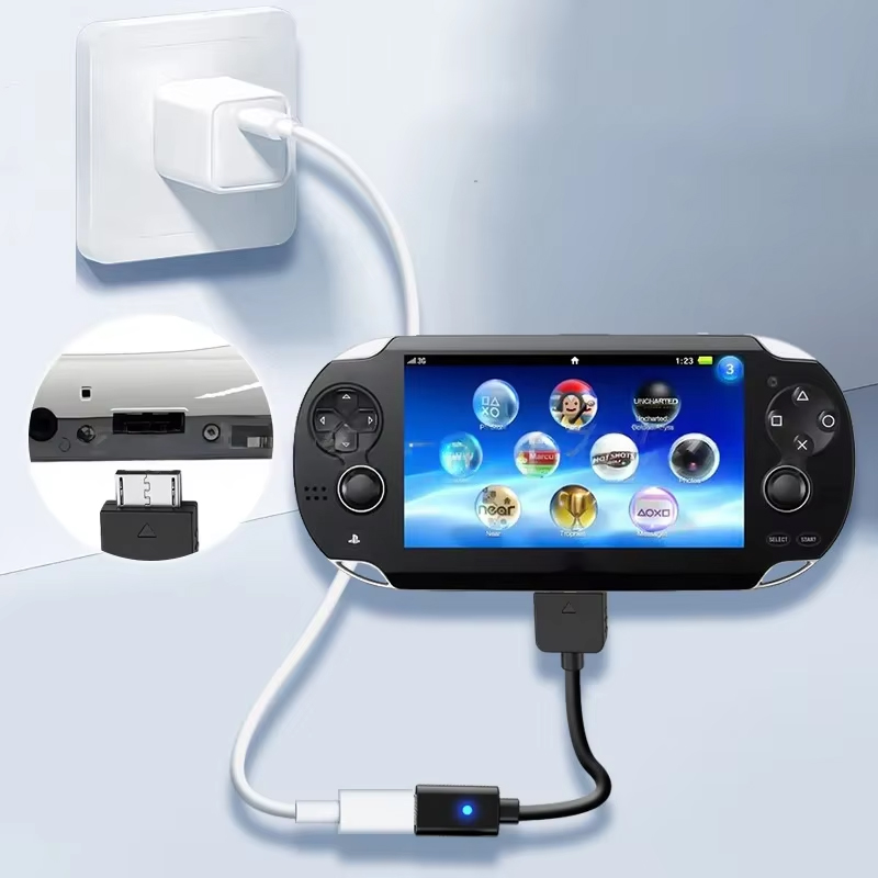 10 cm schwarzer USB-C-Ladeadap – Gaming Console Sony Bewertung und Preis
