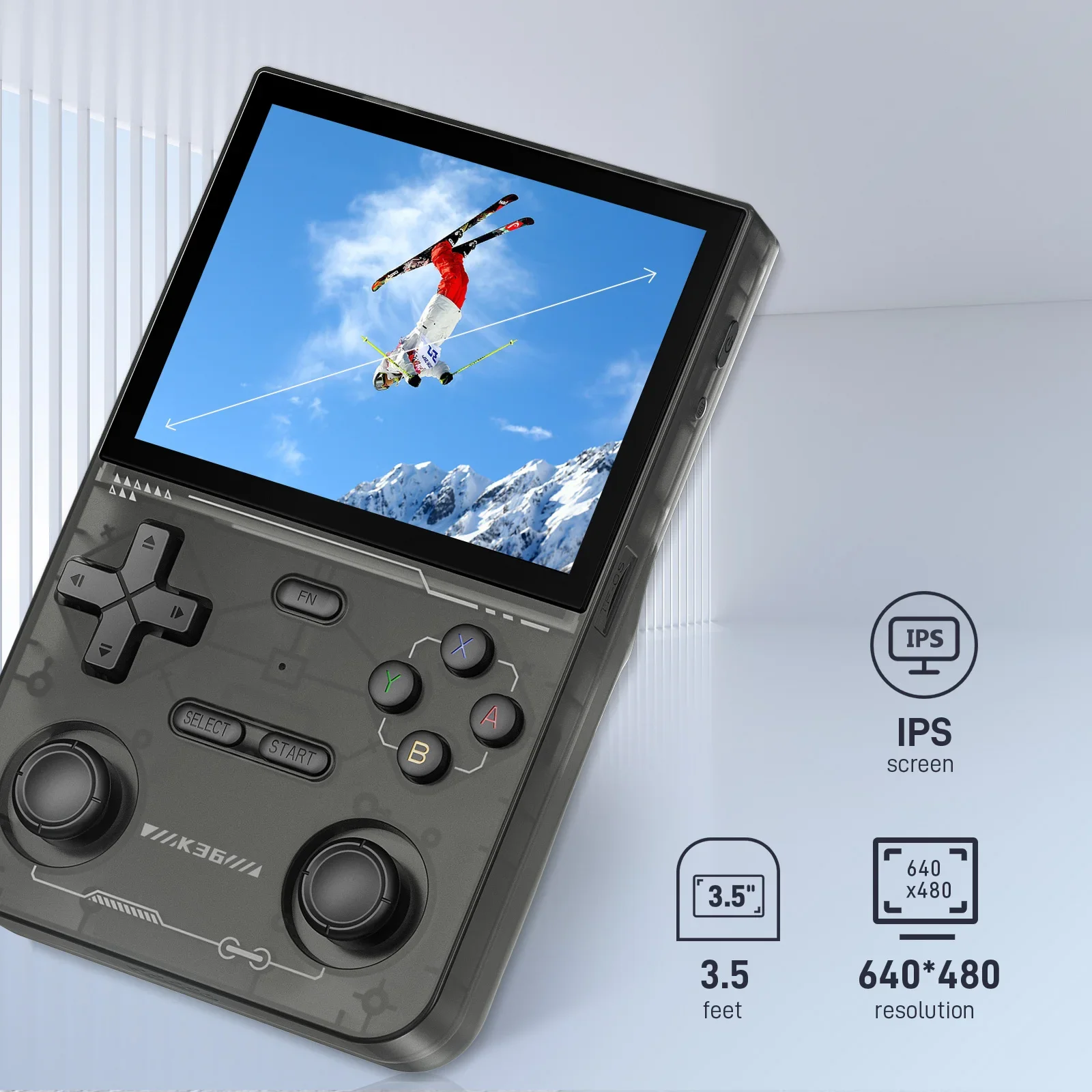 GAMINJA K36 3,5-Zoll-IPS-Bilds – Gaming Console K36 Bewertung und Preis