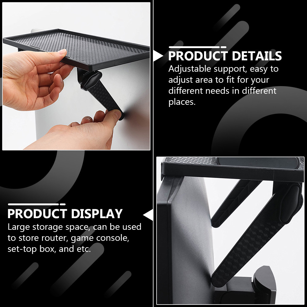 Bohrfreie ABS-TV-Monitor-Halte – Gaming Console And Tv Bewertung und Preis