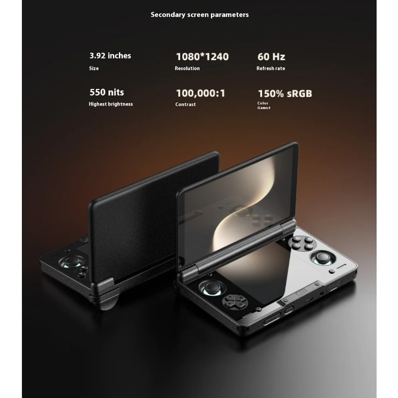 6-Zoll 1080P 120Hz Dual-Screen – Gaming Console Handheld Android Bewertung und Preis