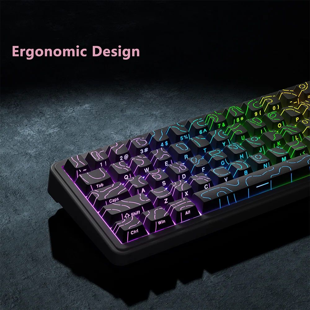 Neue topografische Tastenkappe – Gaming Console Letters Bewertung und Preis
