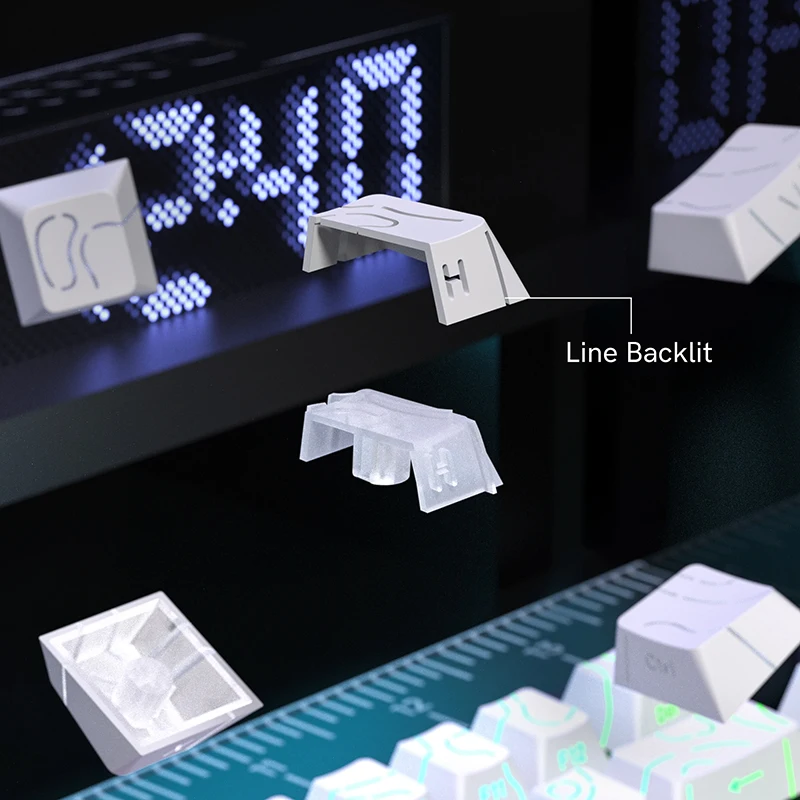 Neue topografische Tastenkappe – Gaming Console Letters Bewertung und Preis