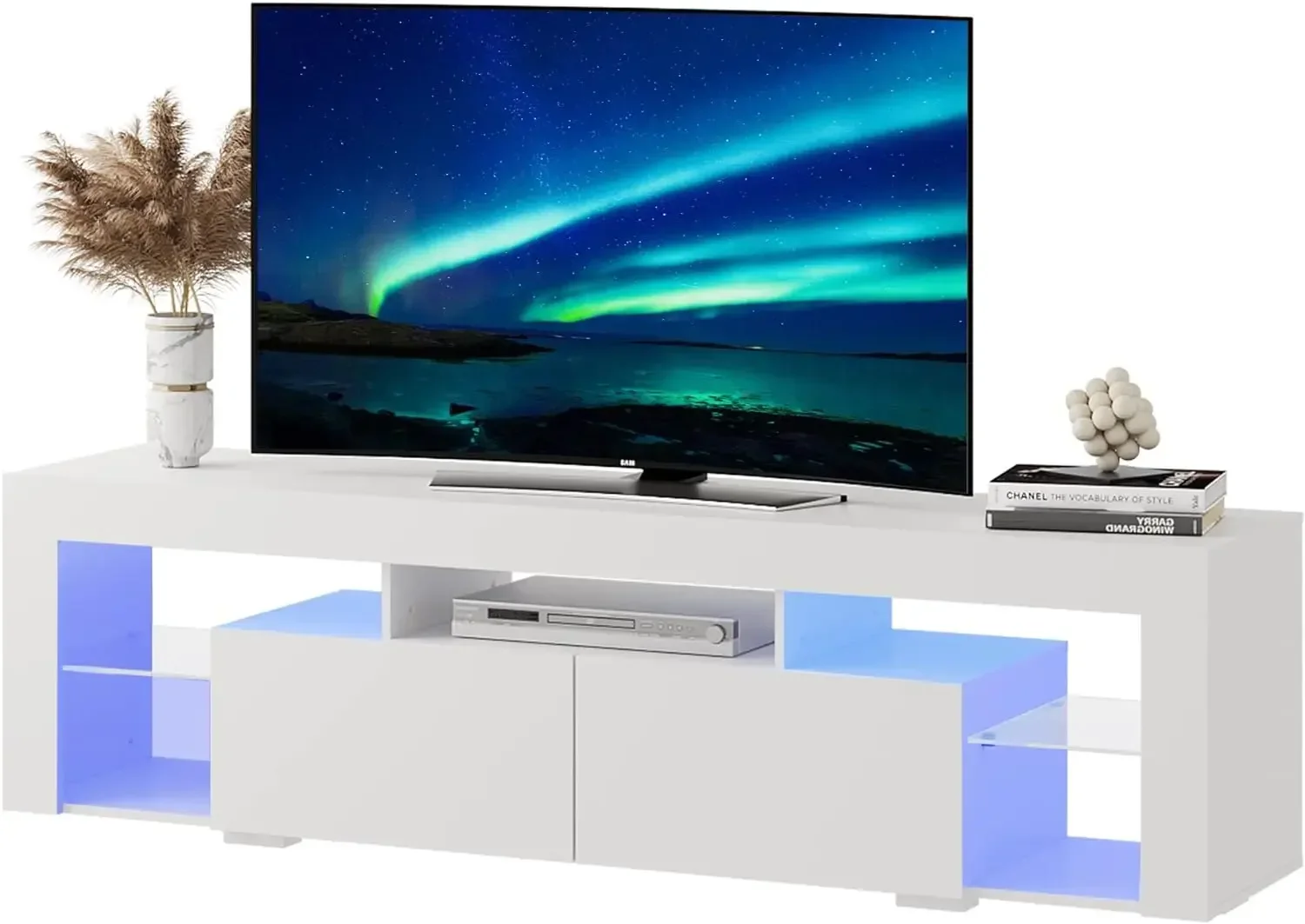TV-Konsole aus Holz mit 2 Schu – Gaming Console Room Bewertung und Preis