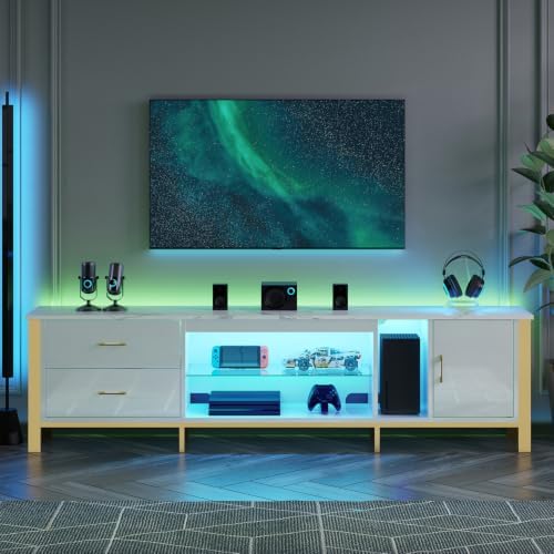 TV-Ständer für 75/80/85-Zoll-F – Gaming Console Room Bewertung und Preis