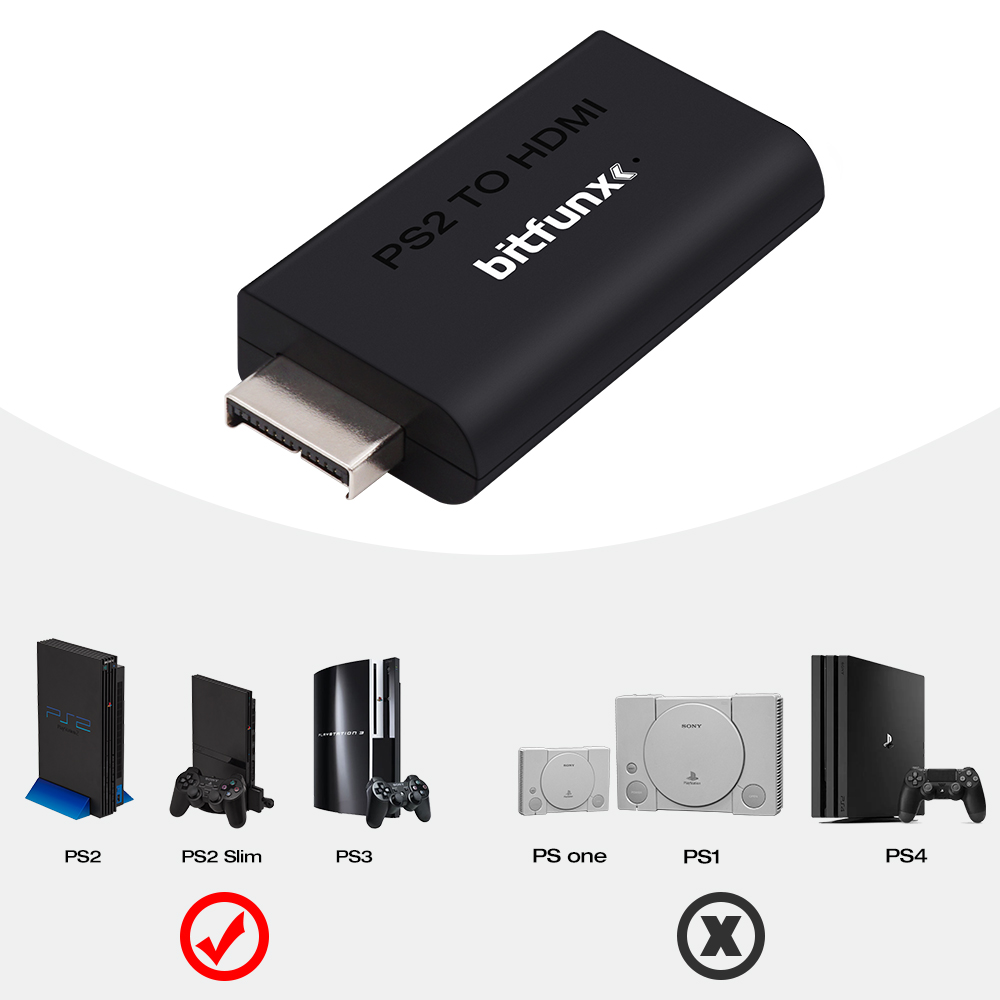 BitFunx PS2 YPBPR zu HDMI ™    – Gaming Console Sony Bewertung und Preis