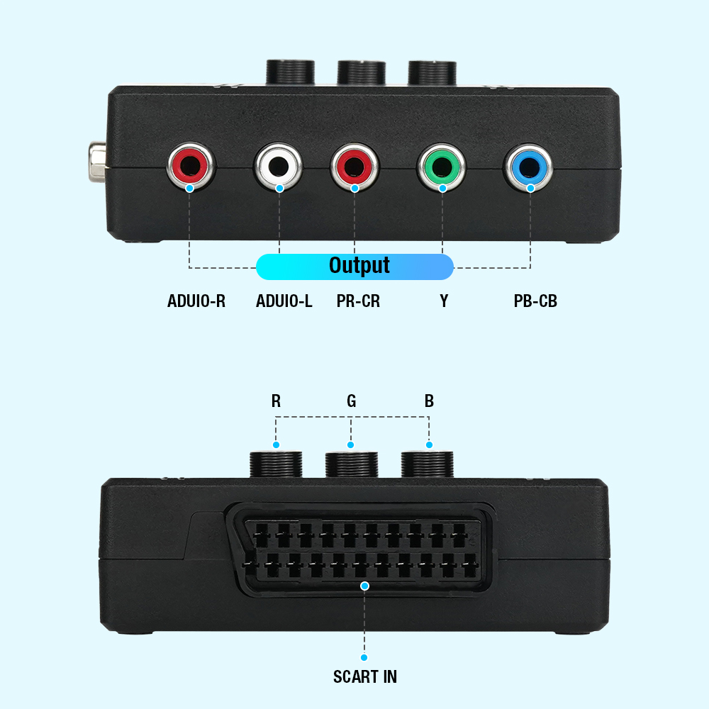 RGBS VGA zu YPBPR Komponenten- – Gaming Console Sony Bewertung und Preis